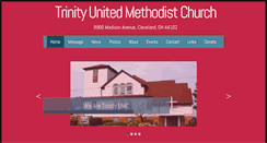 Desktop Screenshot of clevelandtrinityumc.com